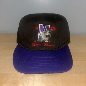 Northwestern Wildcats 1996 Rose Bowl California Headwear Vintage Snapback